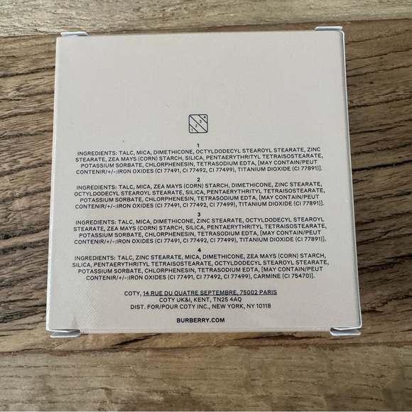 NEW IN BOX Burberry Complete Eye Palette ~ Mocha 02 ~ GORGEOUS! - Picture 5 of 13